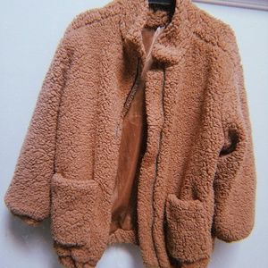 Fuzzy Teddy Jacket